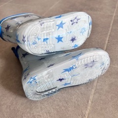 新品　未使用　長靴　レインブーツ　14
cmの画像