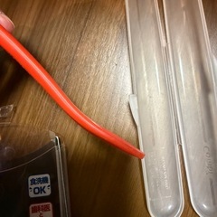 teteo 離乳食ナビ　スプーン　専用ケース付きの画像