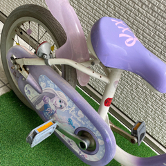 自転車　ディズニー　ラプンツェル  子供の画像