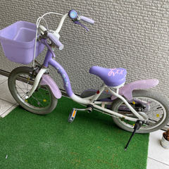 自転車　ディズニー　ラプンツェル  子供