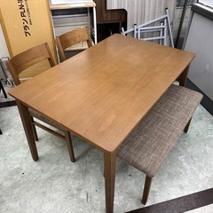 【表示価格より20％OFF‼】ニトリ　ベンチダイニングセット