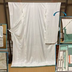 【白無垢・オーガンジー打掛セット】二着／6点セットの画像