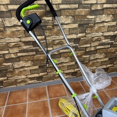 【新品・未使用品】北海道旭川 EARTH MAN 電動耕うん機 GCV-1050A 耕運機 延長コード付きの画像