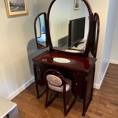 マホガニー ドレッサー(家具)の中古が安い！激安で譲ります
