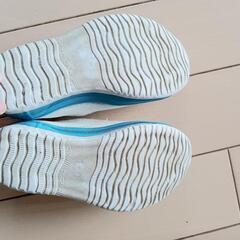 上履き　16cm  ブルーの画像