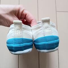 上履き　16cm  ブルーの画像