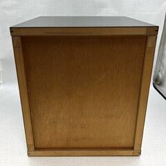 【B33】木製/3段/小引き出し/約29×29.5×32.5cm/重量約3kg/小棚/引出し/卓上収納/小物入れ/書類収納/中古の画像