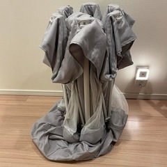 Hügmuu（ハグムー） ベビーサークル 折りたたみ マット付き 扉付きの画像