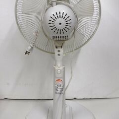 M0022 ※最終価格！ YUASA 扇風機 YT-3016Y ホワイト 2018年製 汚れ傷み強 動作確認済 中古現状渡しの画像