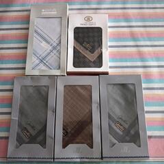 箱入りメンズハンカチ