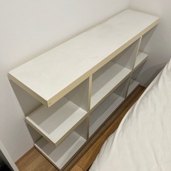 オシャレな白い棚
