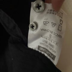 men'sシャツ　黒　Sの画像