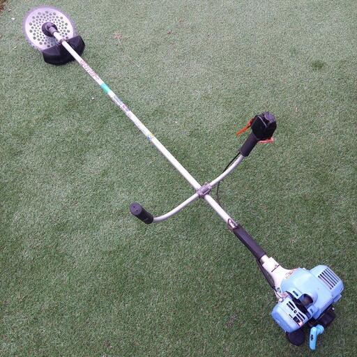 福岡 宗像市BIGM BC233MNマルヤマ実働動作確認済刈払機草刈機2