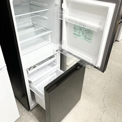 【ドリーム池田店】AQUA/アクア　169L　2ドア冷蔵庫　グレー　AQR-17P　2023年製　IKZ-944の画像