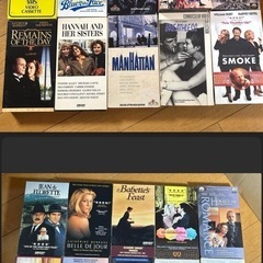 VHSビデオテープ洋画96本まとめ売りの画像