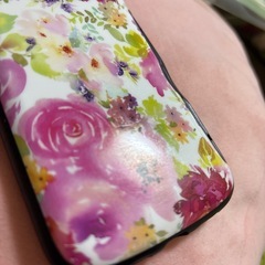 花柄　iPhone10Rのiface携帯ケースの画像