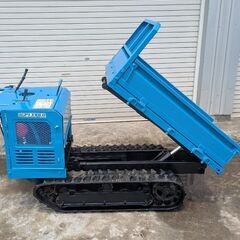 鹿児島発　四国製作所 ガソリンエンジンクローラー運搬車X10L０　の画像