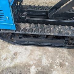 鹿児島発　四国製作所 ガソリンエンジンクローラー運搬車X10L０　の画像