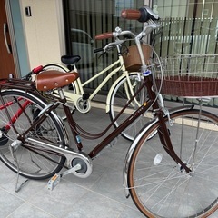 ブリジストン　カジュナ　自転車　　茶色の画像