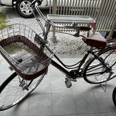 ブリジストン　カジュナ　自転車　　茶色