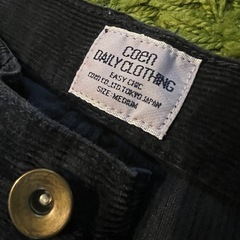 コーエン　ストレートパンツ　ネイビー　Mサイズの画像
