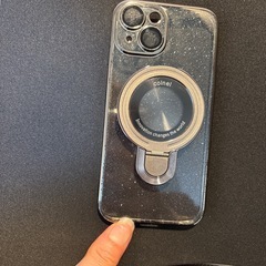 MagSafe対応 iPhone15 クリアケース カバー　キラ...