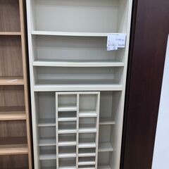 ★ジモティ割あり★ フナモコ スライド式収納棚 白　ホワイト W...