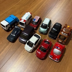 ミニカー　プルバックカー　11台セット