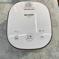 炊飯器 シャープ 2019年 KS-CF05B キッチン家電 すいはんき 3合 参考価格7,680円【安心の3ヶ月保証】🚚自社配送時💳代引き可🚚(現金、クレジット、スマホ決済対応)の画像