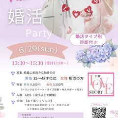 6/29(日) 千葉ラブストーリー婚活PARTY