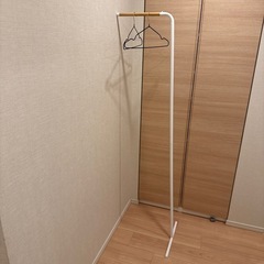 【美品】tower 山崎実業／スリムハンガーラック