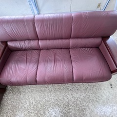 馬場家具 応接3点セット 自社リペア済み❗️の画像