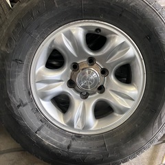 トヨタ純正　7J/16  6H PCD139.7  ＋15  夏...