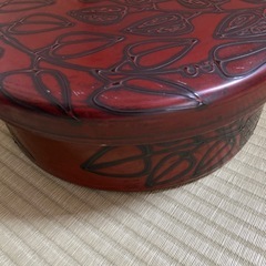 昭和レトロな茶櫃の画像