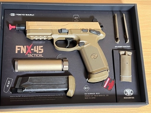 決まりました 
FNX-45 タクティカル ガスガン