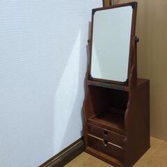 昭和レトロ　鏡台　コンパクト鏡台　姫鏡台　ドレッサー
