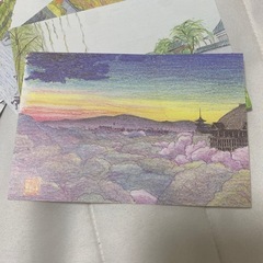 京都購入　絵葉書　13枚　未使用の画像
