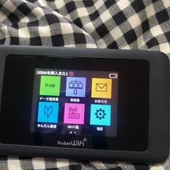 ソフトバンク　Pocketwifi　602HWブラック  の画像