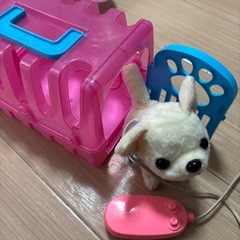 ワンチャン　リモコンで動くカゴ付き