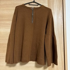 【服類2着目から1着毎100円引き】レディース　バックファスナー　セーター　の画像