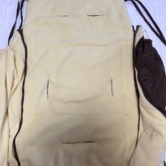 【値下げ】ベビーカー用　フットマフ　防寒　防風の画像