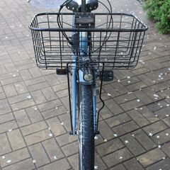 ≪R230ジ≫ YAMAHA/ヤマハ 電動アシスト自転車 PAS RIN 3段変速ギア 26インチ 水色系 ママチャリ 自転車/サイクリング/通勤/通学 車体 現状品の画像