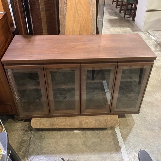 サイドボード　ブラウン