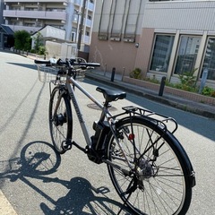 【直接引取】BRIDGESTONE TB1e ブリヂストン 電動 アシスト 自転車 美品の画像