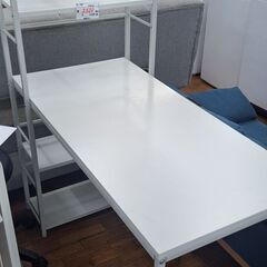 リサイクルショップどりーむ鹿大前店　No1997　PCデスク　白...