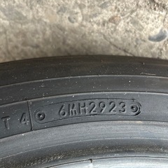 MAZDA CX5.225/55R19 2本　中古　バリ溝の画像