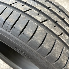 MAZDA CX5.225/55R19 2本　中古　バリ溝の画像