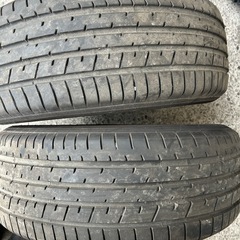 MAZDA CX5.225/55R19 2本　中古　バリ溝の画像