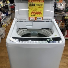★K005★2018年製HITACHI製10.0㌔洗濯機★6ヶ月...