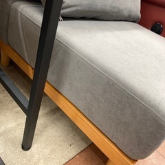 10/13 値下げ🛋️VENTOTA ベントータ🛋️ソロイ🛋️1人掛けソファ🛋️グレー🛋️ファブリック🛋️2121の画像